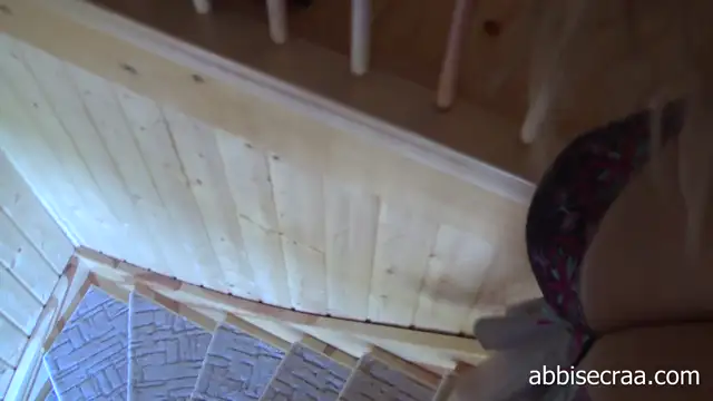 Bra and hanging breasts